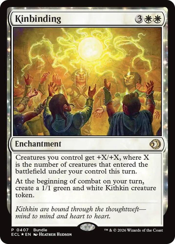 Kinbinding 407/408 (Unique and Miscellaneous Promos)  - Foil | Good Games Cannington