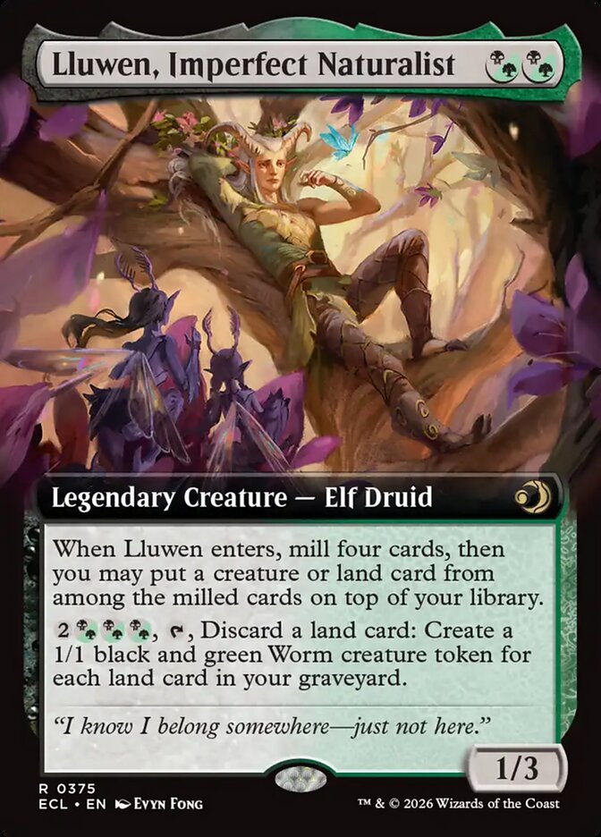 Lluwen, Imperfect Naturalist 375 (Lorwyn Eclipsed)  | Good Games Cannington