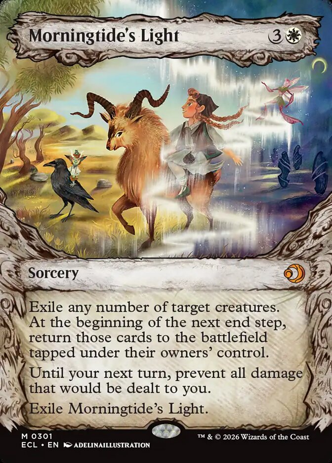 Morningtide's Light  301/273 (Lorwyn Eclipsed)  - Showcase Foil | Good Games Cannington