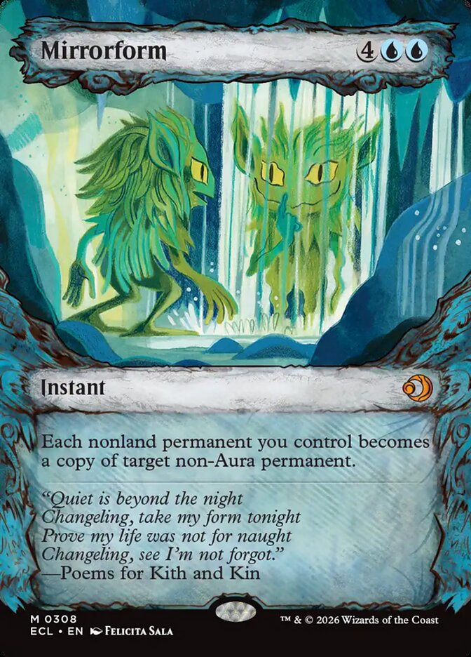Mirrorform 308 (Lorwyn Eclipsed)  - Foil | Good Games Cannington