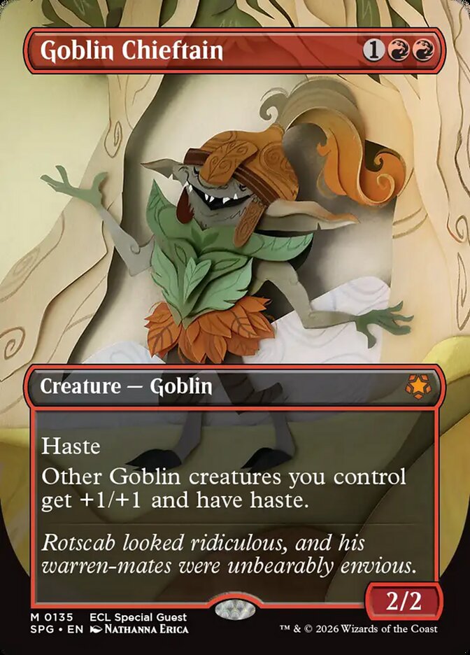 Goblin Chieftain 135 (Special Guests)  - Foil | Good Games Cannington