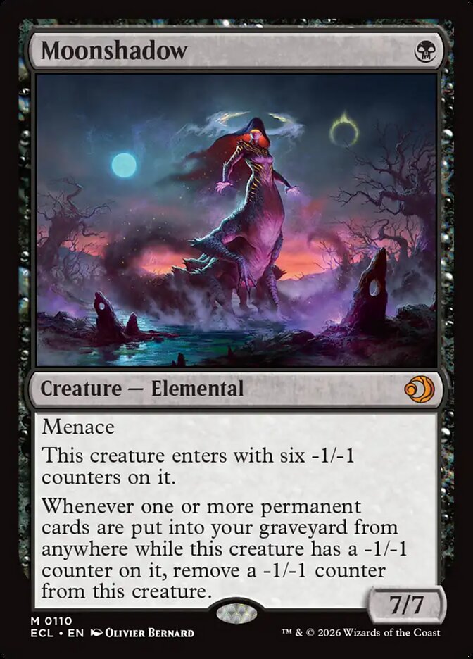 Moonshadow 110 (Lorwyn Eclipsed)  - Foil | Good Games Cannington