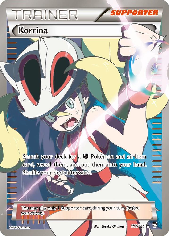 Korrina Full Art 111/111 (XY - Furious Fists)  - Holofoil | Good Games Cannington