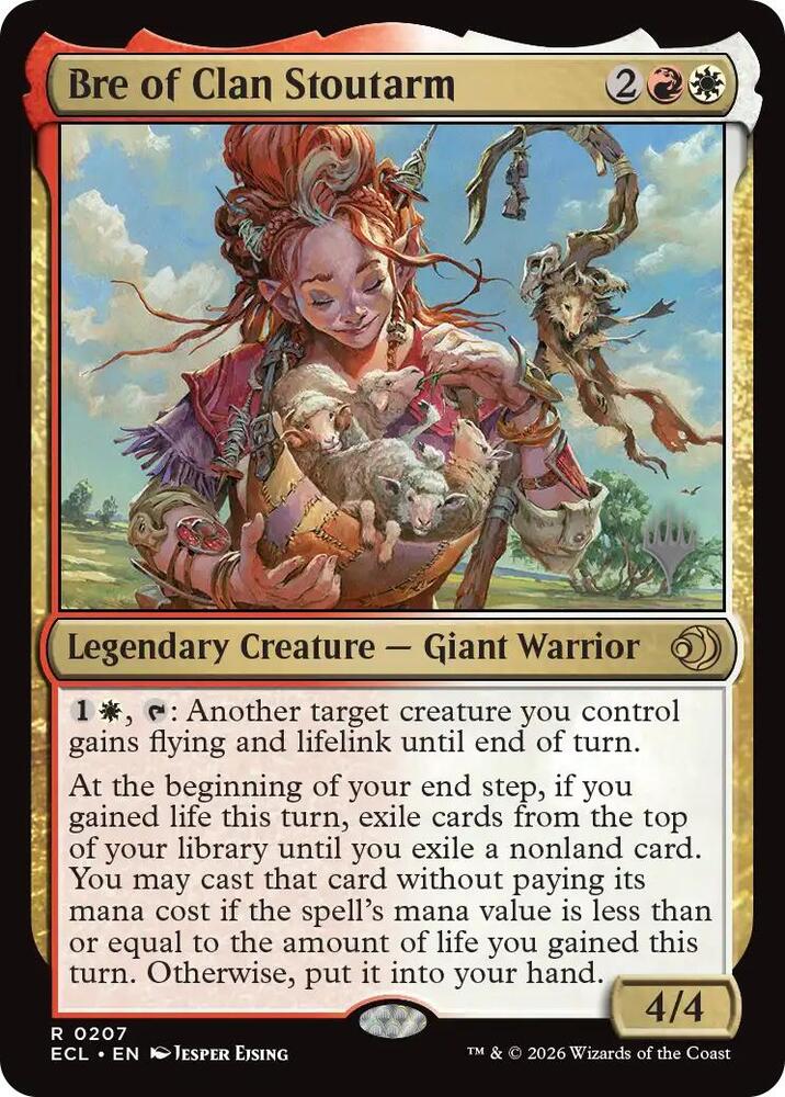 Bre of Clan Stoutarm 207 (Promo Pack: Lorwyn Eclipsed)  | Good Games Cannington