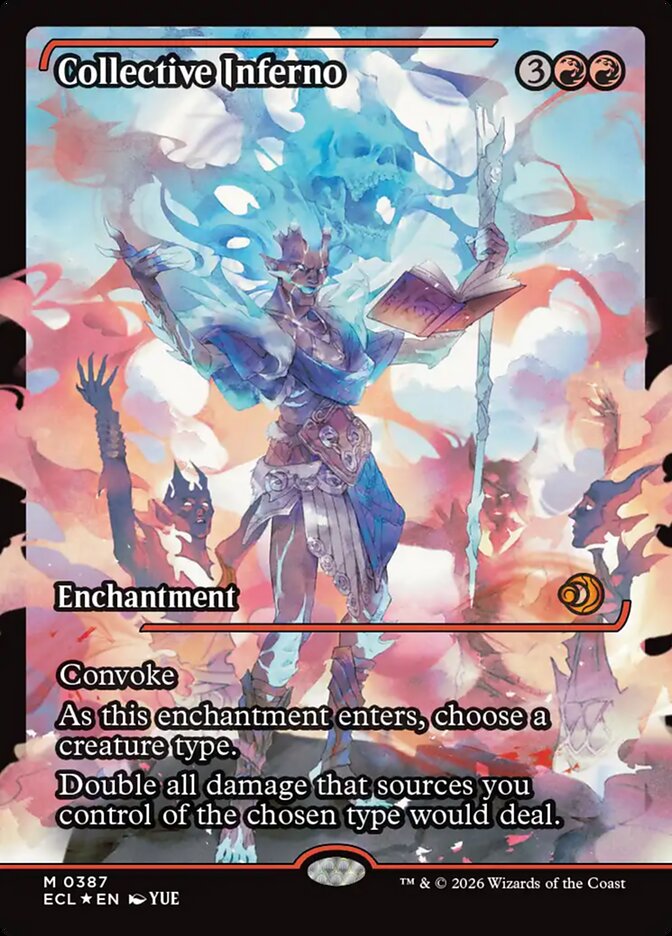 Collective Inferno 387/273 (Lorwyn Eclipsed)  - Showcase Foil | Good Games Cannington