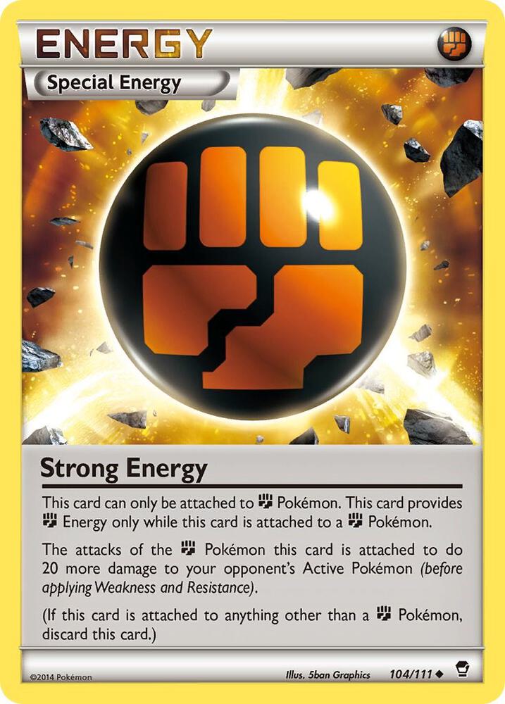 Strong Energy 104/111 (XY - Furious Fists)  | Good Games Cannington
