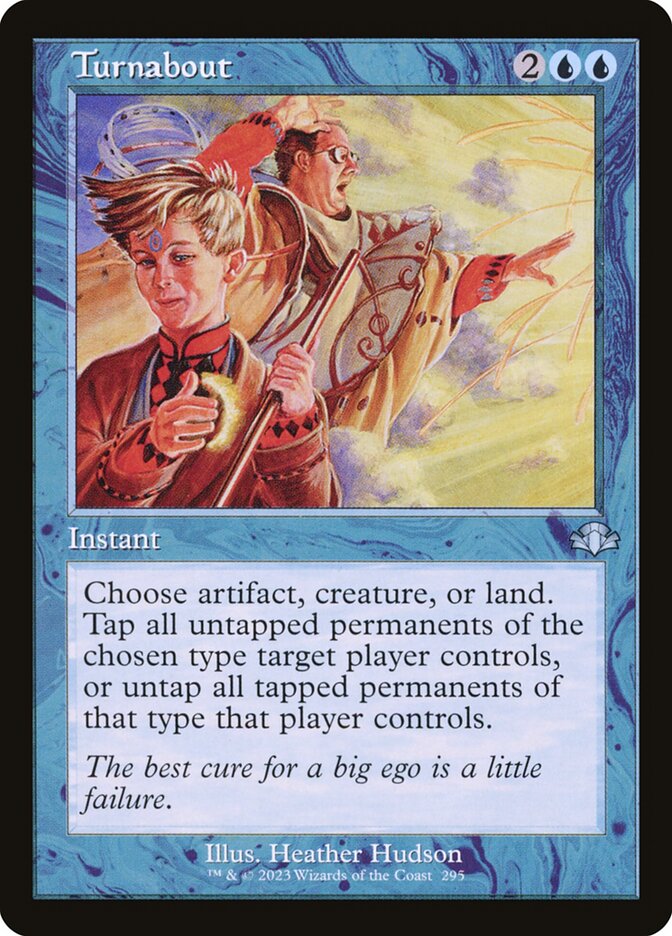 Turnabout 295 (Dominaria Remastered)  | Good Games Cannington