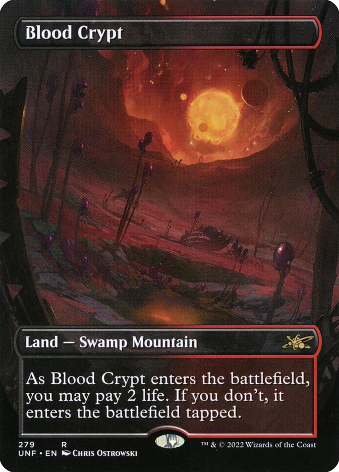 Blood Crypt 279 (Unfinity)  - Foil | Good Games Cannington
