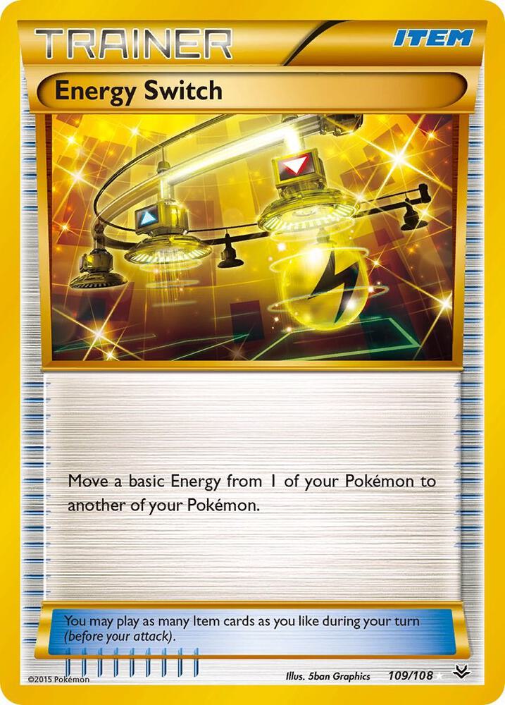 Energy Switch 109/108 (XY - Roaring Skies)  - Holofoil | Good Games Cannington