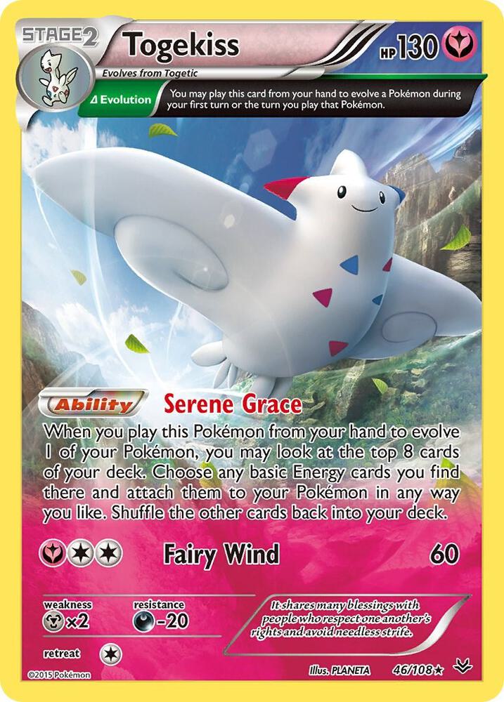 Togekiss 46/108 (XY - Roaring Skies)  - Holofoil | Good Games Cannington