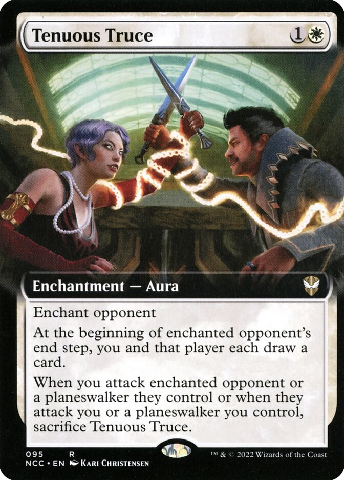 Tenuous Truce 95 (Commander: Streets of New Capenna)  - Foil | Good Games Cannington