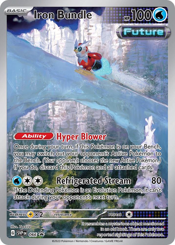 Iron Bundle 066 (SV: Scarlet & Violet Promo Cards)  - Holofoil | Good Games Cannington