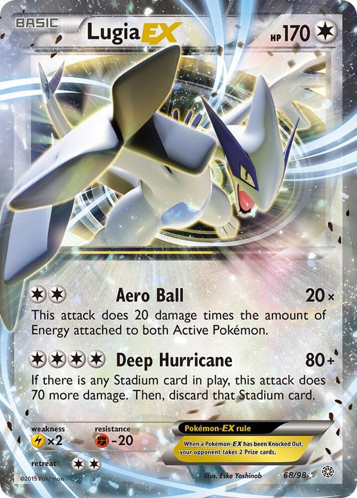 Lugia EX 68/98 (XY - Ancient Origins)  - Holofoil | Good Games Cannington
