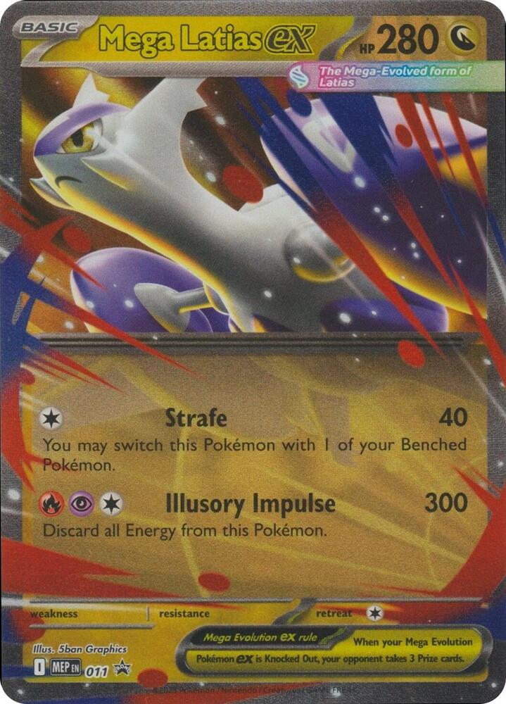 Mega Latias ex 011 (ME: Mega Evolution Promo)  - Holofoil | Good Games Cannington