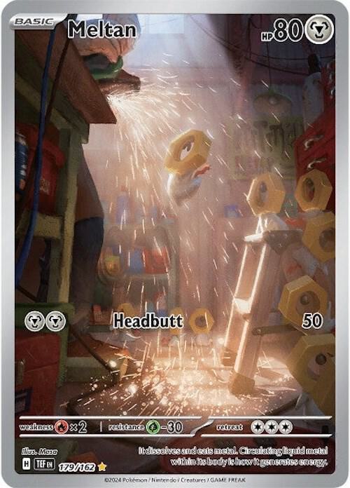 Meltan 179/162 (SV05: Temporal Forces)  - Holofoil | Good Games Cannington