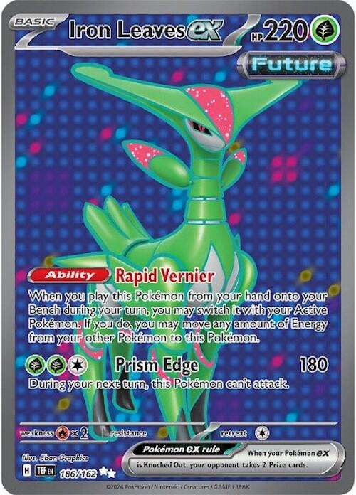 Iron Leaves ex 186/162 (SV05: Temporal Forces)  - Holofoil | Good Games Cannington