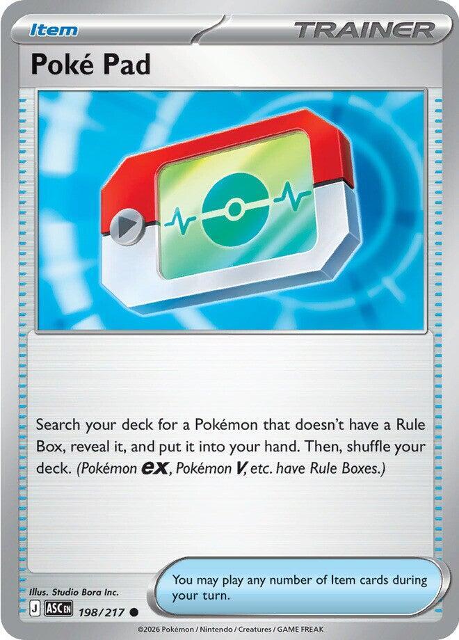 Poke Pad 198/217 (ME: Ascended Heroes)  - Reverse Holofoil | Good Games Cannington