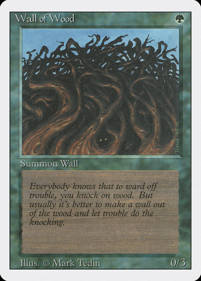 Wall of Wood  (Revised Edition)  | Good Games Cannington