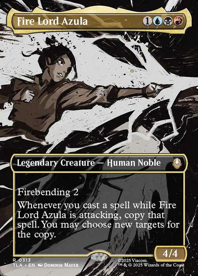 Fire Lord Azula  313/286 (Avatar: The Last Airbender)  - Borderless | Good Games Cannington