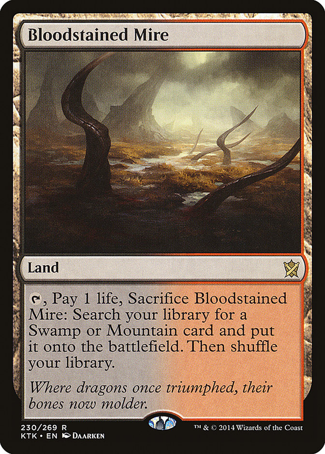 Bloodstained Mire 230 (Khans of Tarkir)  | Good Games Cannington
