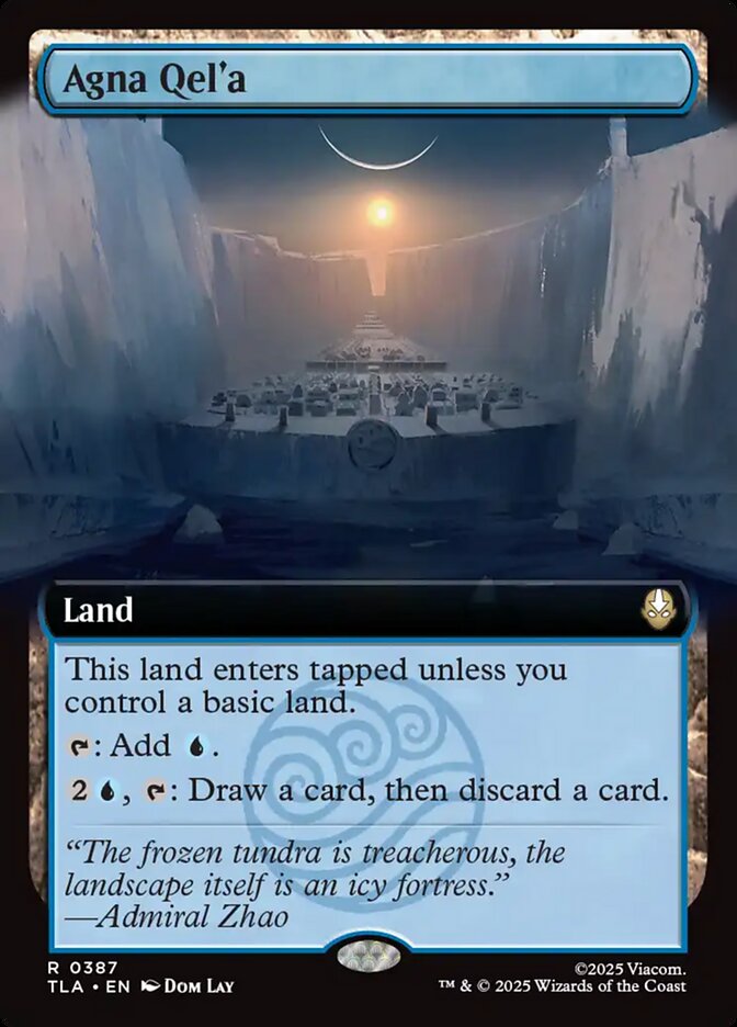 Agna Qel'a  387 (Avatar: The Last Airbender)  - Extended Art Foil | Good Games Cannington