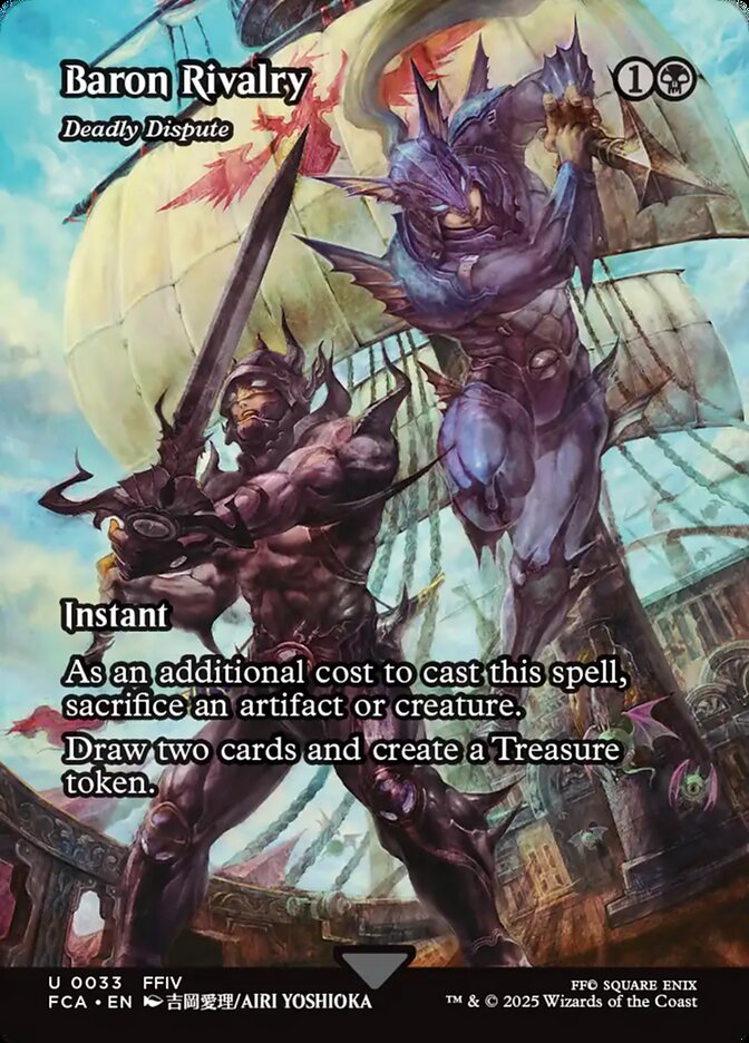 Baron Rivalry - Deadly Dispute 33/64 (FINAL FANTASY: Through the Ages)  - Showcase Foil | Good Games Cannington