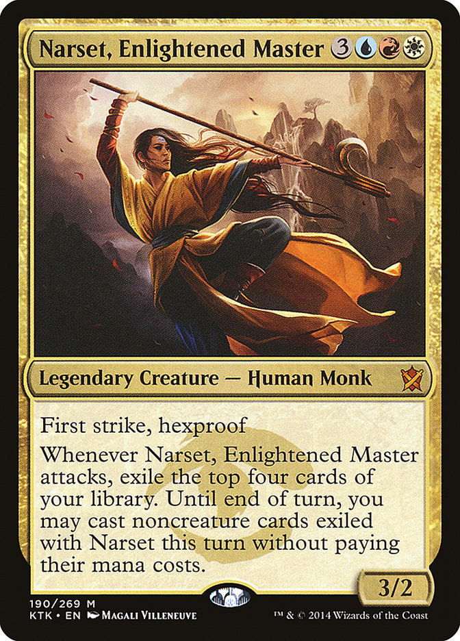 Narset, Enlightened Master 190/269 (Khans of Tarkir)  | Good Games Cannington
