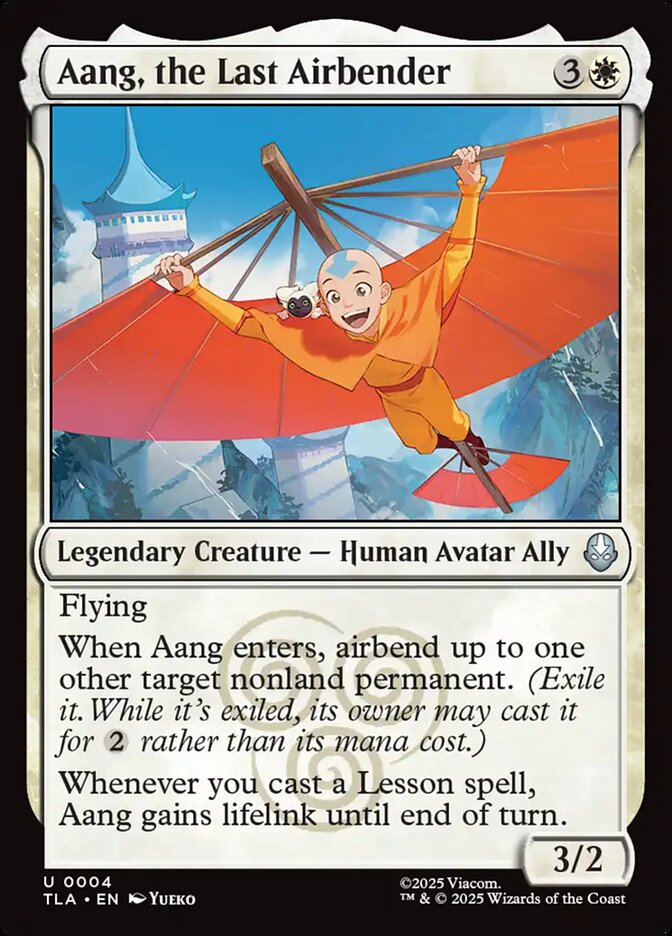Aang, the Last Airbender 4/286 (Avatar: The Last Airbender)  | Good Games Cannington