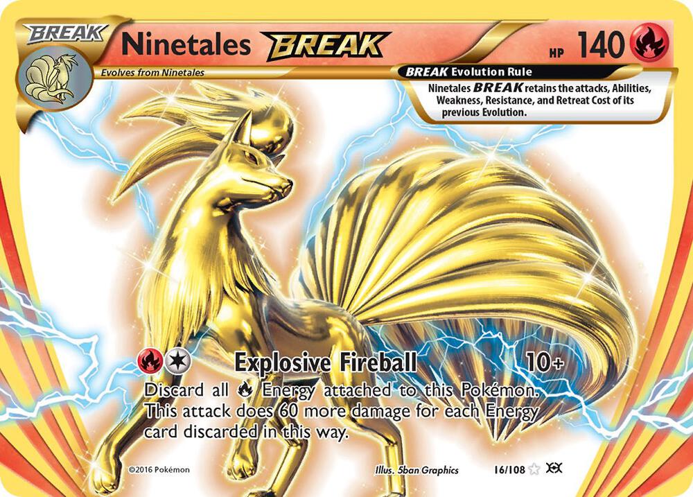 Ninetales BREAK (XY - Evolutions)  - Holofoil | Good Games Cannington