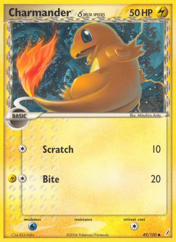 Charmander Delta Species 49/100 (Crystal Guardians)  | Good Games Cannington