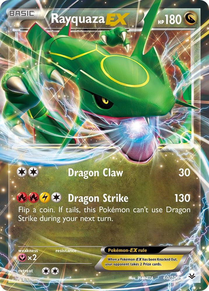 Rayquaza EX 60 (XY - Roaring Skies)  - Holofoil | Good Games Cannington