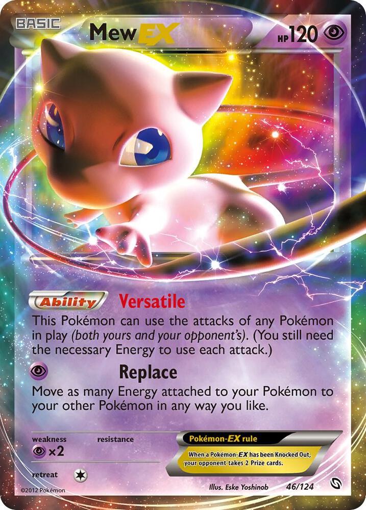 Mew EX 46/124 (Dragons Exalted)  - Holofoil | Good Games Cannington
