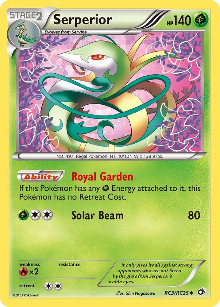 Serperior RC3/RC25 (Legendary Treasures: Radiant Collection)  - Holofoil | Good Games Cannington