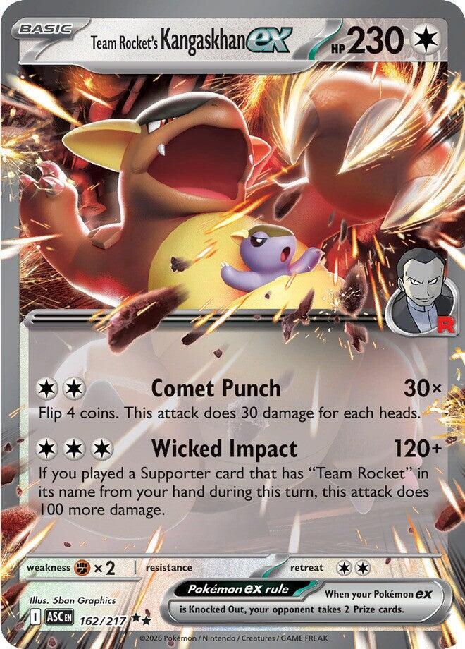 Team Rocket's Kangaskhan ex 162/217 (ME: Ascended Heroes)  - Holofoil | Good Games Cannington