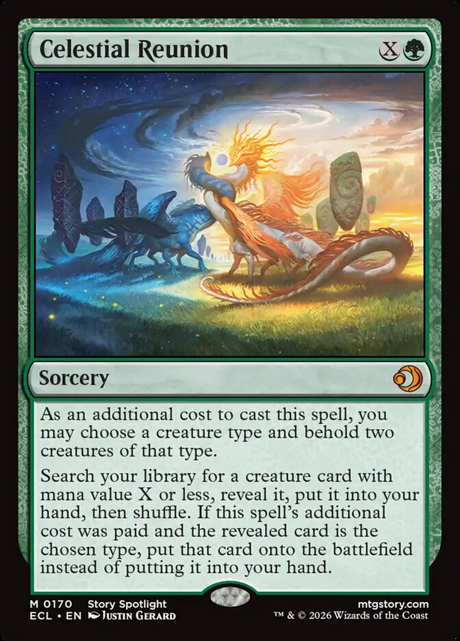 Celestial Reunion 170 (Lorwyn Eclipsed)  - Foil | Good Games Cannington