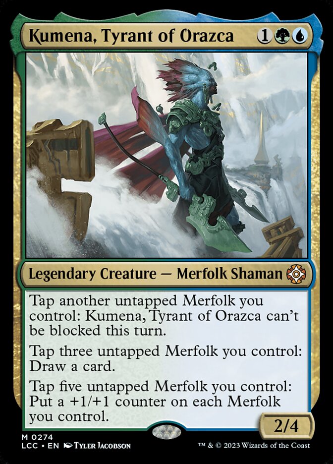 Kumena, Tyrant of Orazca 274/370 (Commander: The Lost Caverns of Ixalan)  | Good Games Cannington