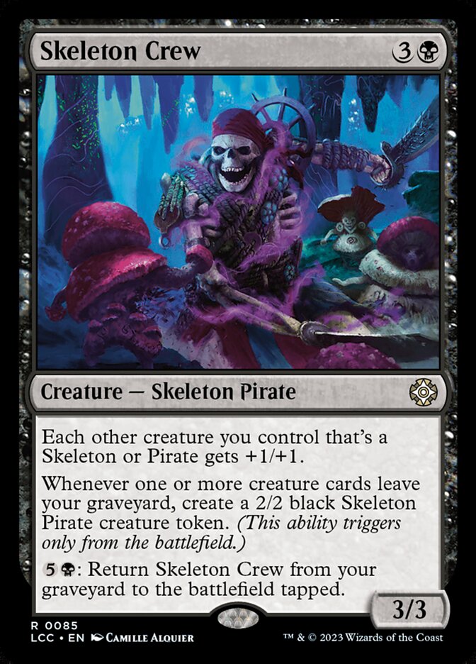 Skeleton Crew 85 (Commander: The Lost Caverns of Ixalan)  | Good Games Cannington