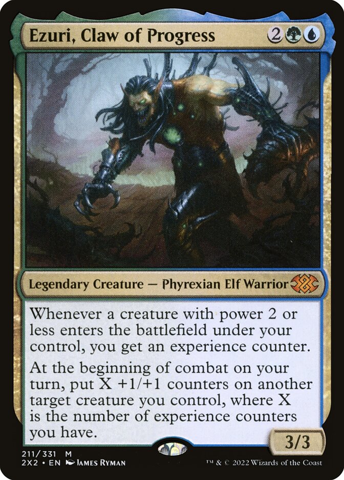 Ezuri, Claw of Progress 211/331 (Double Masters 2022)  | Good Games Cannington