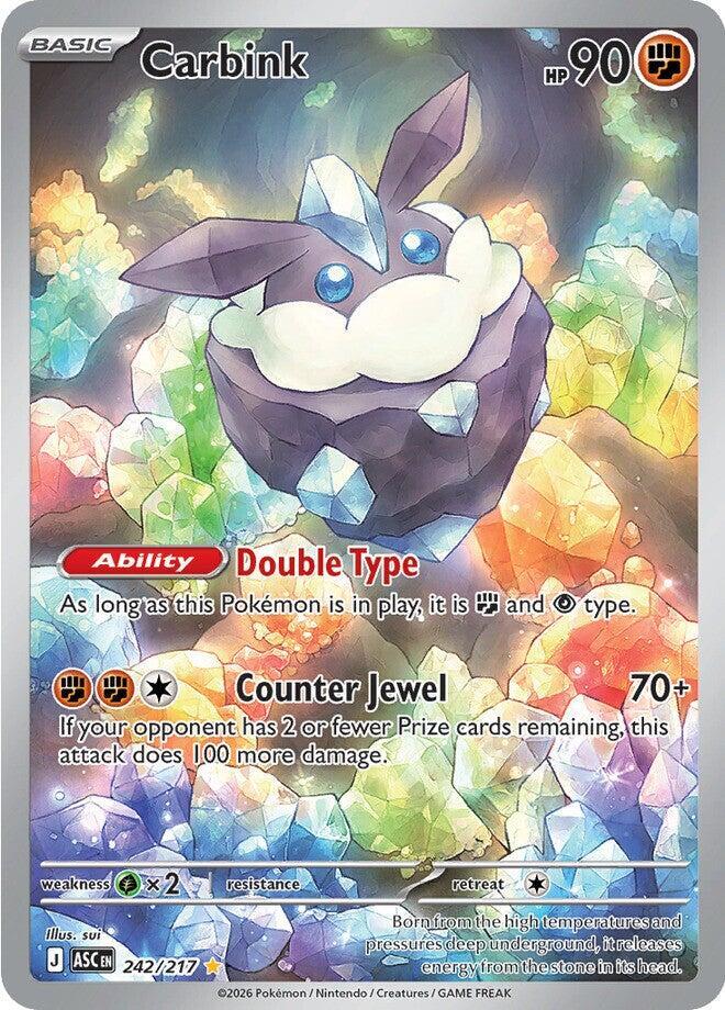 Carbink 242 217 242/217 (ME: Ascended Heroes)  - Holofoil | Good Games Cannington