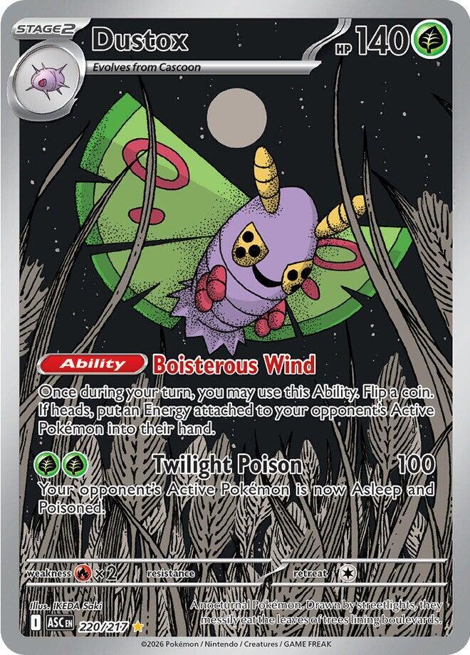 Dustox 220/217 (ME: Ascended Heroes)  - Holofoil | Good Games Cannington