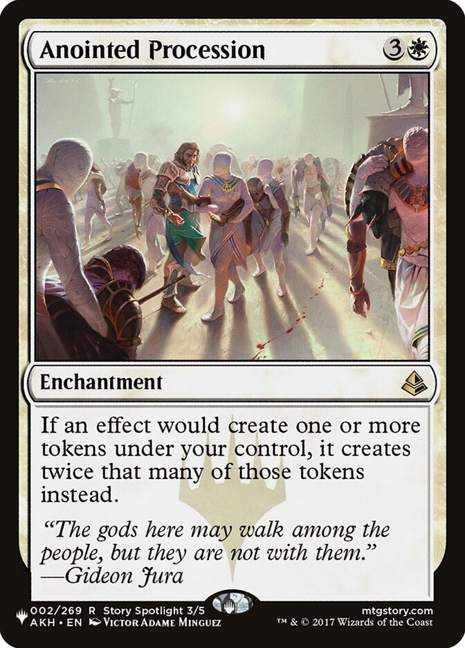 Anointed Procession AKH-2/5075 (The List Reprints)  | Good Games Cannington