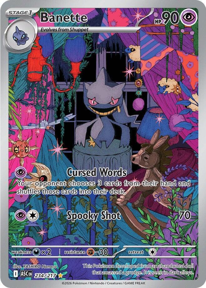 Banette 234/217 (ME: Ascended Heroes)  - Holofoil | Good Games Cannington