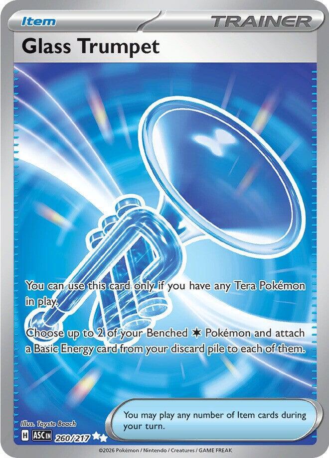 Glass Trumpet 260/217 (ME: Ascended Heroes)  - Holofoil | Good Games Cannington