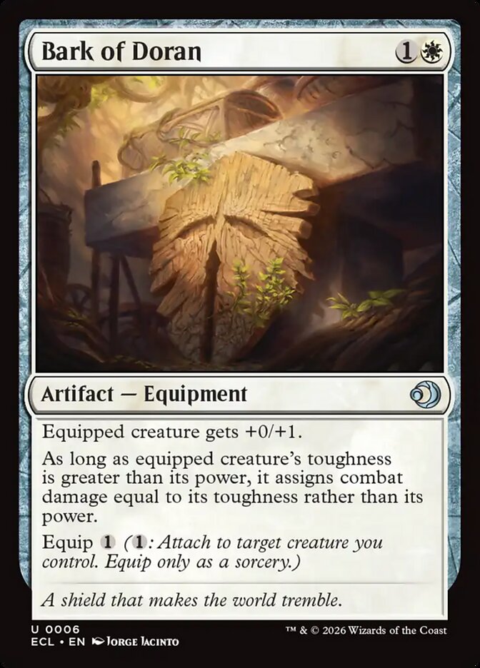 Bark of Doran 6 (Lorwyn Eclipsed)  - Foil | Good Games Cannington