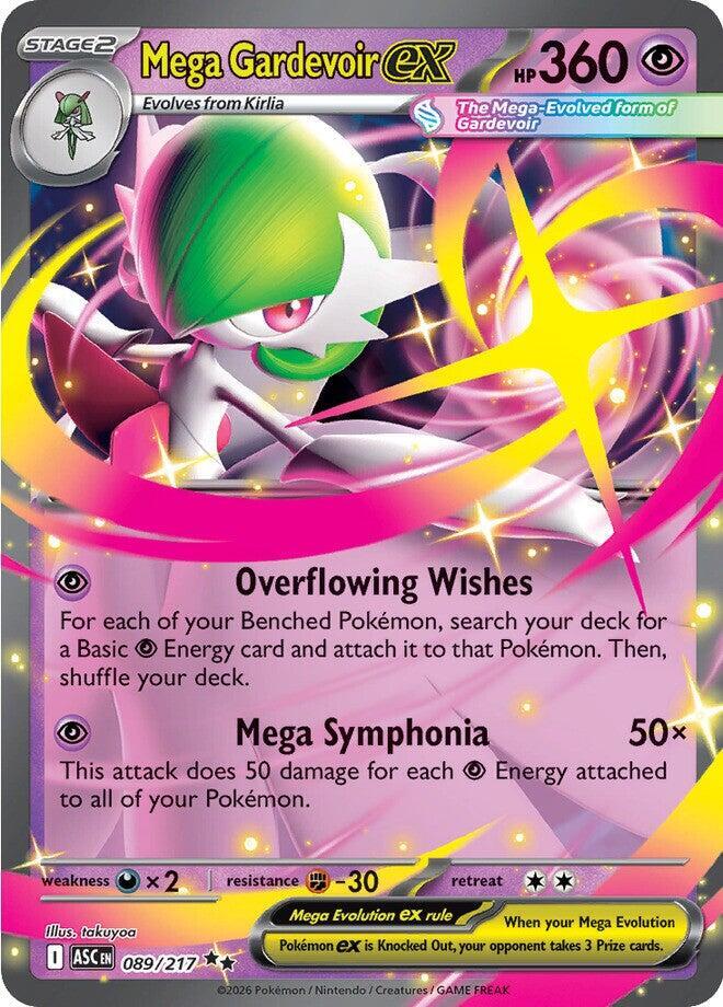 Mega Gardevoir ex 089/217 (ME: Ascended Heroes)  - Holofoil | Good Games Cannington