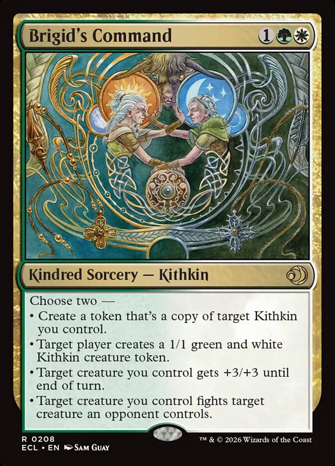 Brigid's Command 208 (Lorwyn Eclipsed)  - Foil | Good Games Cannington