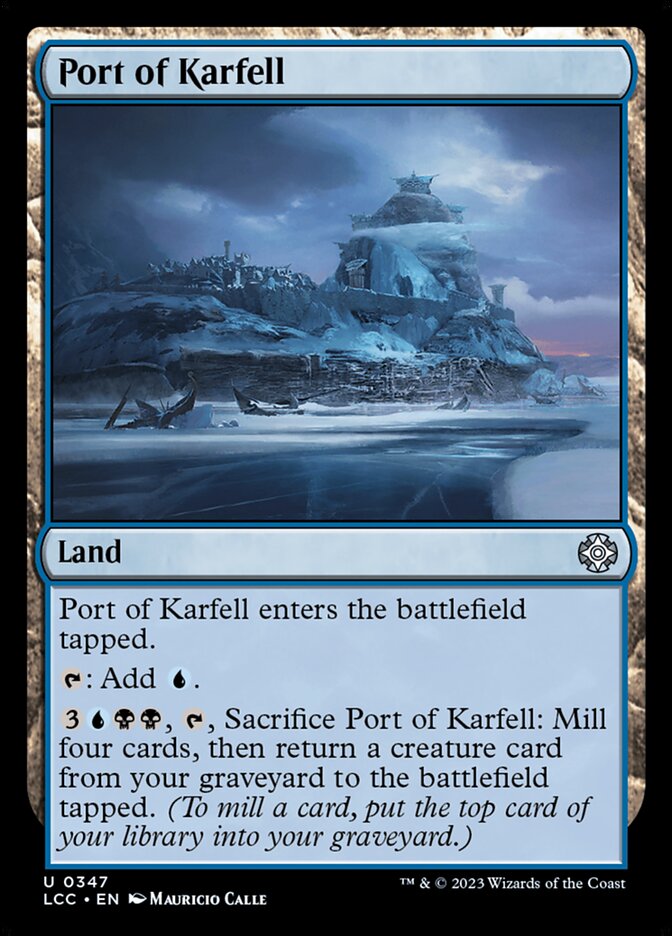 Port of Karfell 347 (Commander: The Lost Caverns of Ixalan)  | Good Games Cannington
