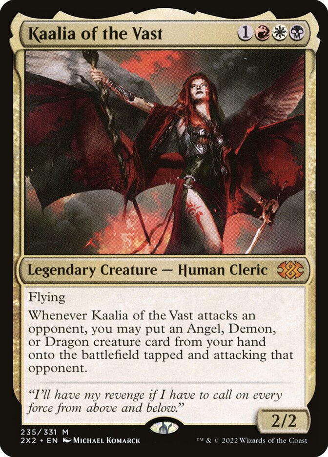 Kaalia of the Vast 235 (Double Masters 2022)  | Good Games Cannington