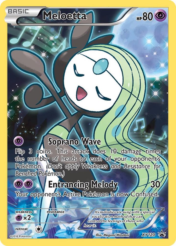 Meloetta XY120 (XY Promos)  - Holofoil | Good Games Cannington