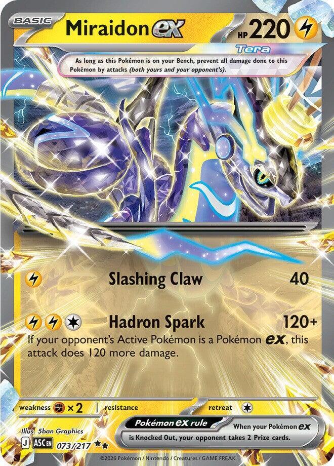 Miraidon ex 073/217 (ME: Ascended Heroes)  - Holofoil | Good Games Cannington